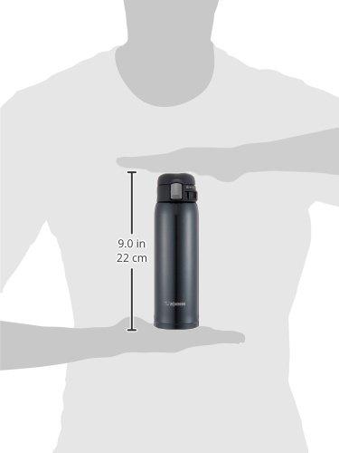 Zojirushi Zojirushi SM-SD48BC Stainless Steel Vacuum Insulated Mug, 1 Count (Pack of 1), Silky Black