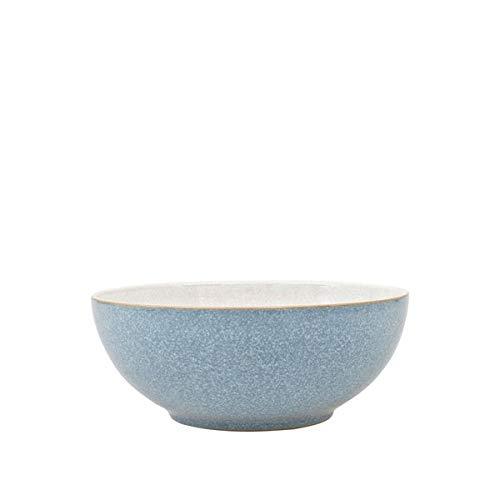Denby Denby Dinnerware Set, Stoneware, Blue, 4 Pieces