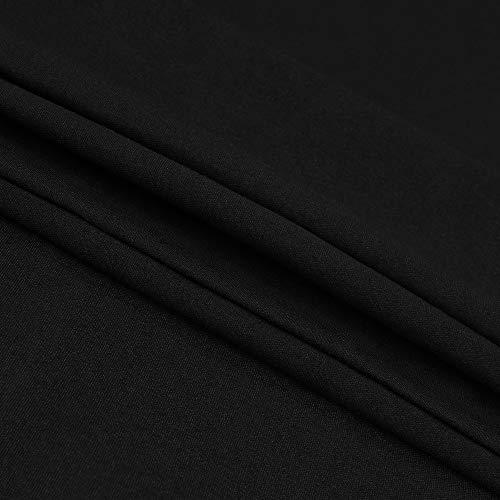 Utopia Wear Utopia Wear 12 Pack Server Apron with 3 Pockets, Waist Apron for Waiter Waitress, 12 Inches, Black