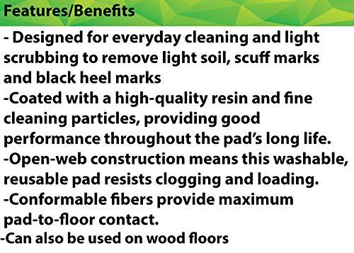 3M 3M White Super Polish Pad 4100, 12 in