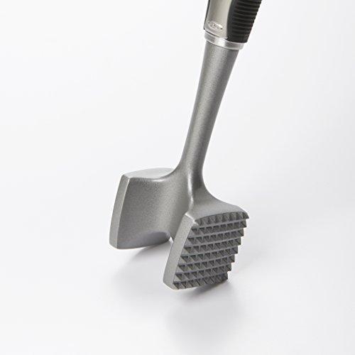 OXO OXO SteeL Dishwasher Safe Meat Tenderizer,Silver