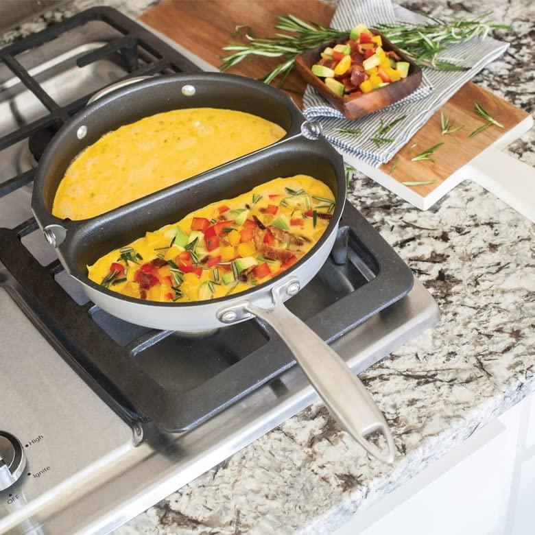 Nordic Ware Nordic Ware Italian Frittata and Omelette Pan, 8.4 Inches, Non-Stick