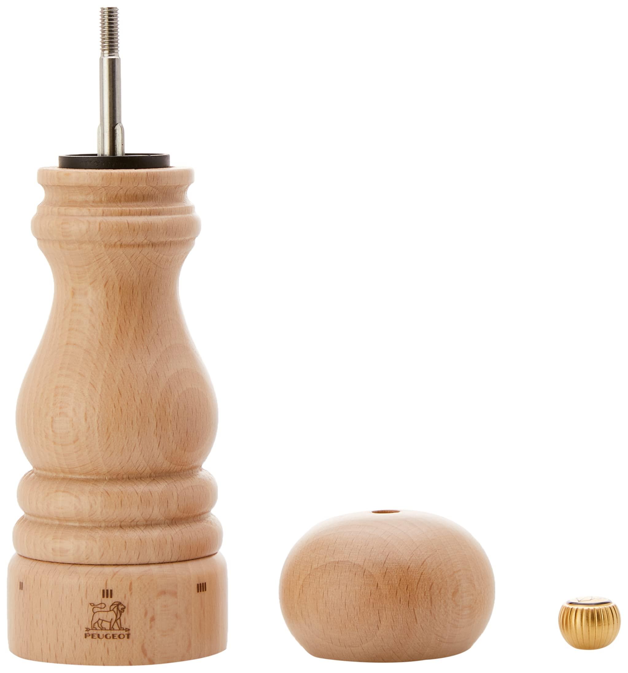 Peugeot Peugeot - Paris uSelect Salt and Pepper Mill Set - Adjustable Grinders - Beechwood, Natural, 7in, (2/23386)