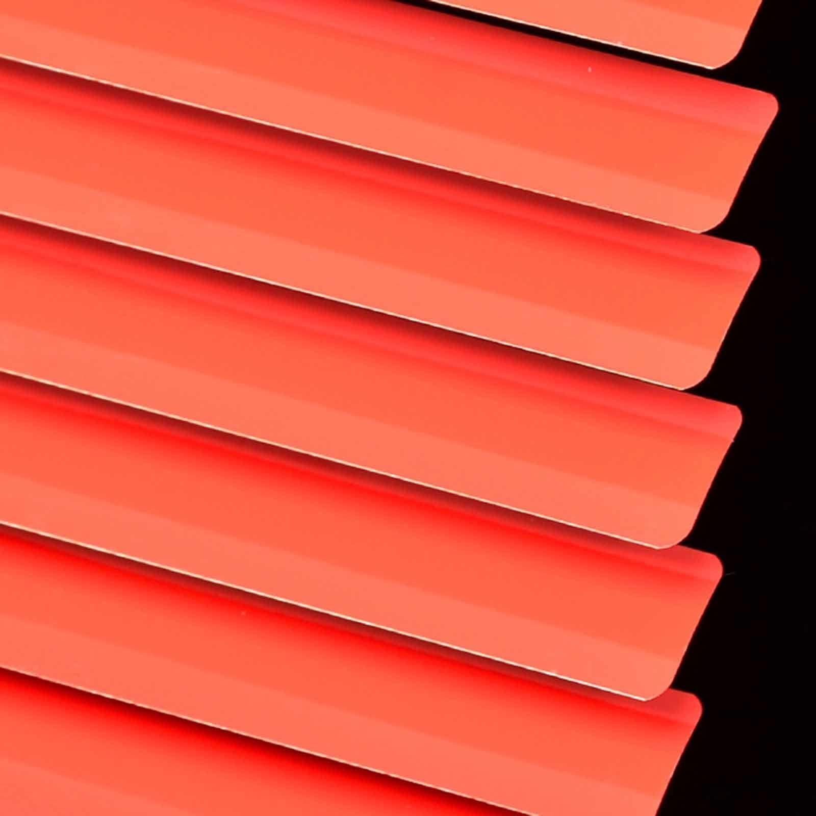 JLXJ JLXJ Red Girls Room Blackout Venetian Blinds, 2.5cm Wide Aluminum Slats, Waterproof Doors Window Privacy Screen (Color : WH, Size : 95140cm(37.4"55.1"))