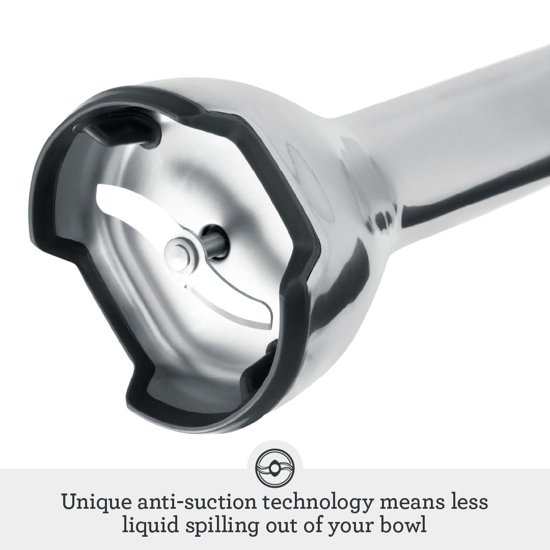 Breville Breville Control Grip Immersion Blender, Brushed Stainless Steel