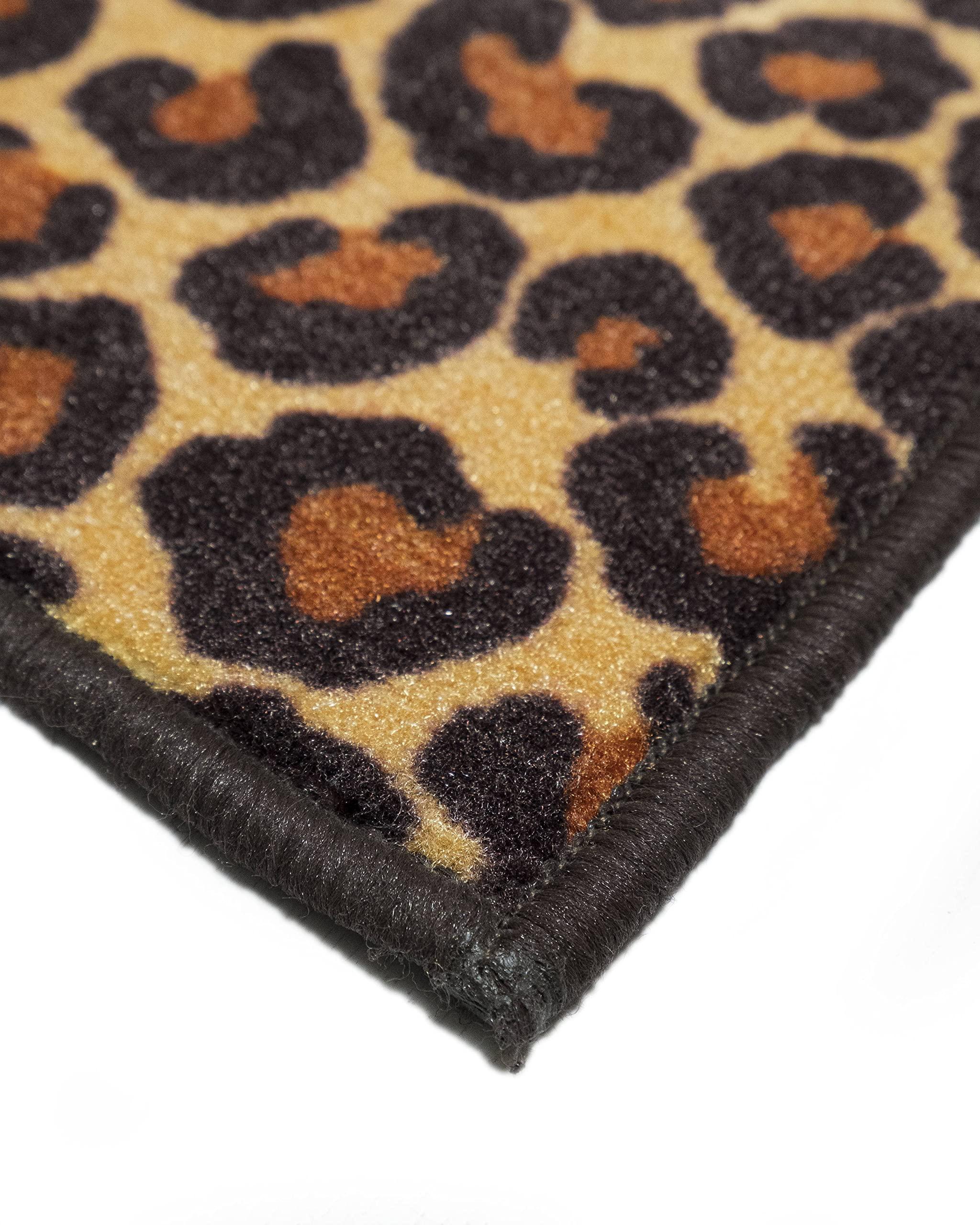 Furnish my Place Furnish my Place Cheetah Print Area Rug, Animal Print Pattern Mat, Pet-Friendly Indoor Carpet, Wildlife Animal Inspired with Cheetah Design Rug for Living Room, Playroom, 6' x 8' Oval