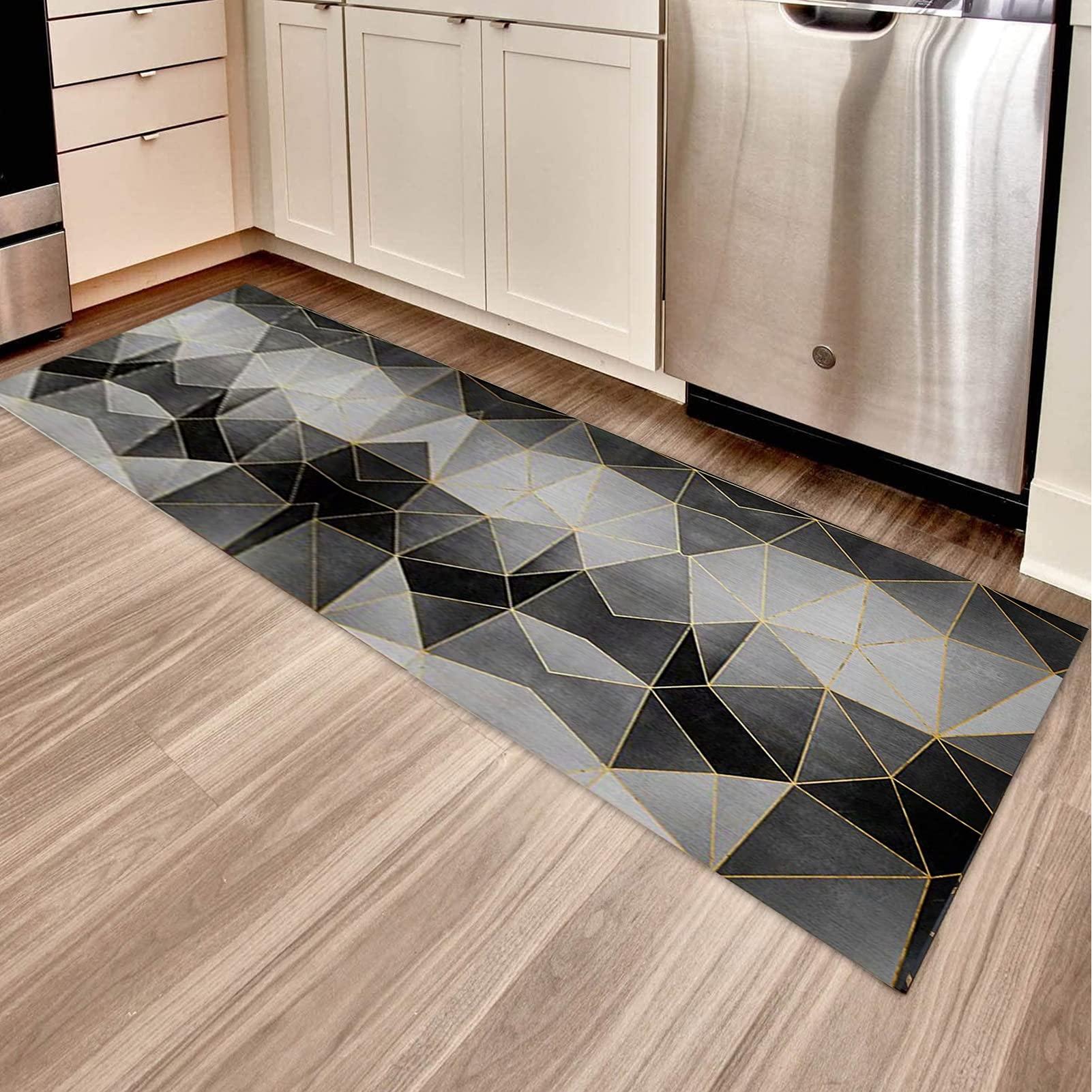HYEYXKK HYEYXKK Geometric Narrow Hallway Runner Rug with Non Slip Backing, 1m/1.5m/2m/2.5m/3m/3.5m/4m/4.5m/5m/5.5m/6m Carpet Runners, Floor Mat for Living Room/Kitchen/Bedroom (Size : 3.3 ft x 16.4 ft)
