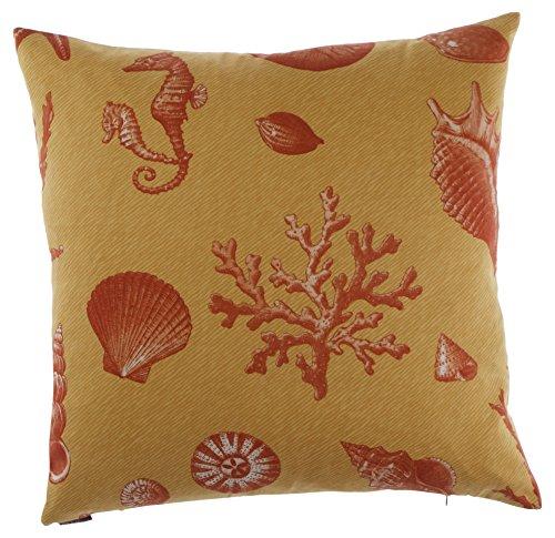 Canaan Company Big Sur Decorative Throw Pillow Geometric Gold