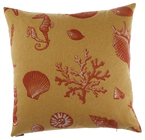 Canaan Company Big Sur Decorative Throw Pillow Geometric Gold