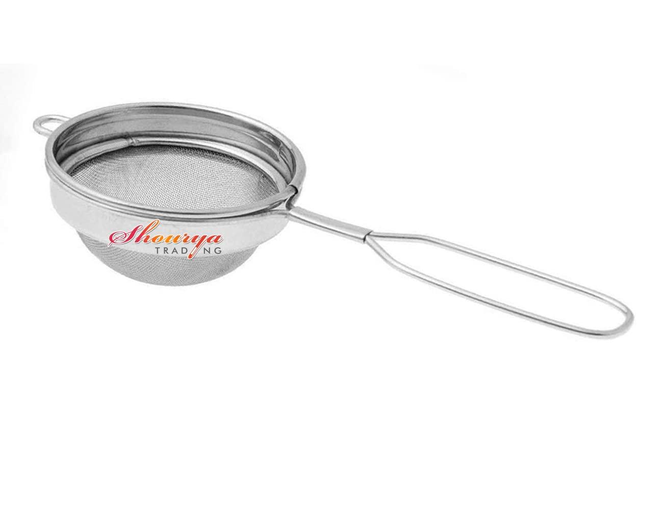 Shourya Trading Fine Mesh Stainless Steel Tea Strainer,Stainless Steel Tea Filter,Fine Mesh Strainer,Stainless steel tea filter straw,Tea Strainer,Tea Coffee Strainer,Tea Filter