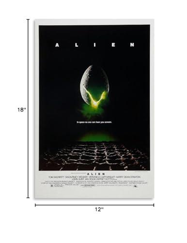 stonek stonek Alien Movie Poster for Room Aesthetic Canvas Wall Art Bedroom Decor 12x18inch(30x45cm), Unframe-style-9