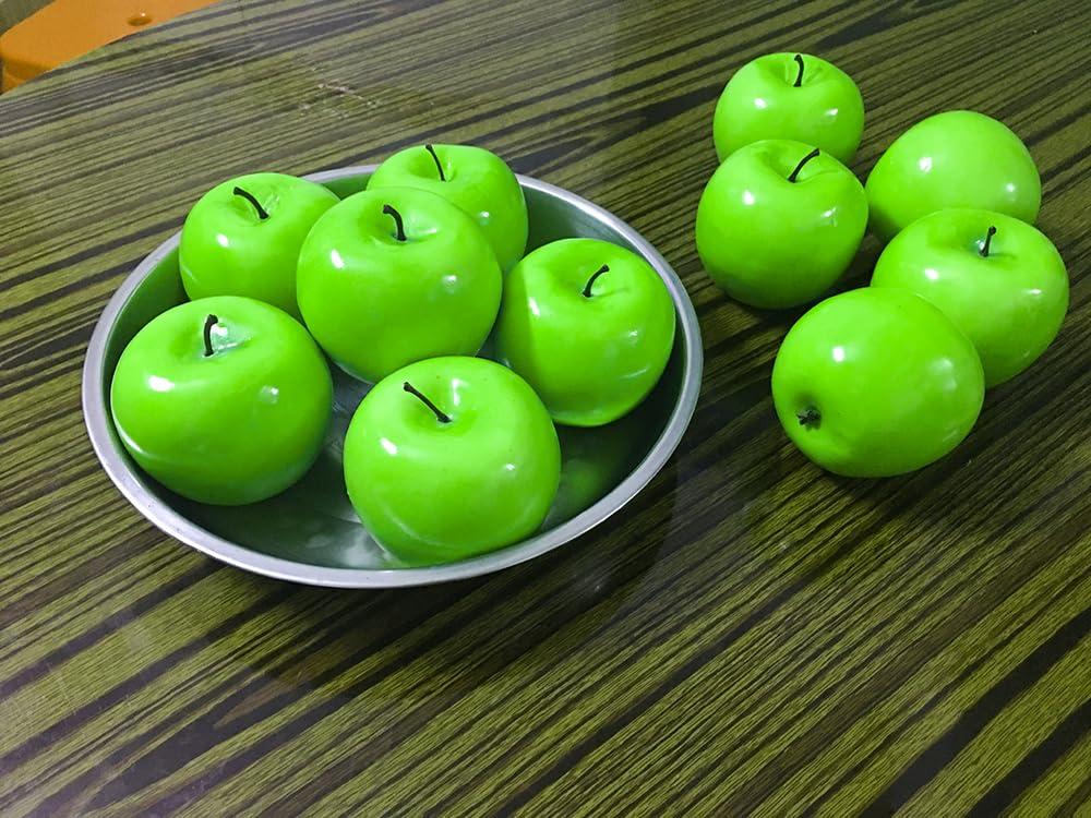 COTOSEY COTOSEY Artificial Green Apples Box of 12