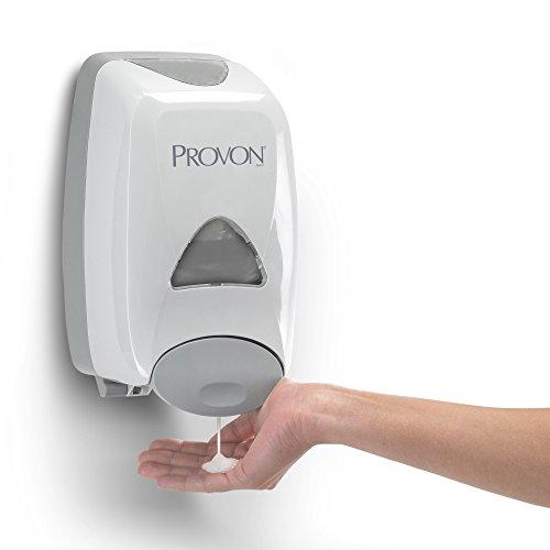Gojo PROVON FMX-12 Push-Style Foam Soap Dispenser, Dove Grey, for 1250 mL PROVON FMX-12 Foam Soap, Shower Soap Refills (Pack of 1) – 5160-06