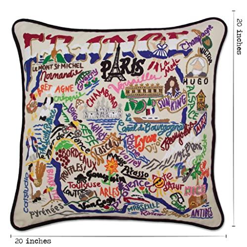 Catstudio Catstudio France Embroidered Decorative Throw Pillow