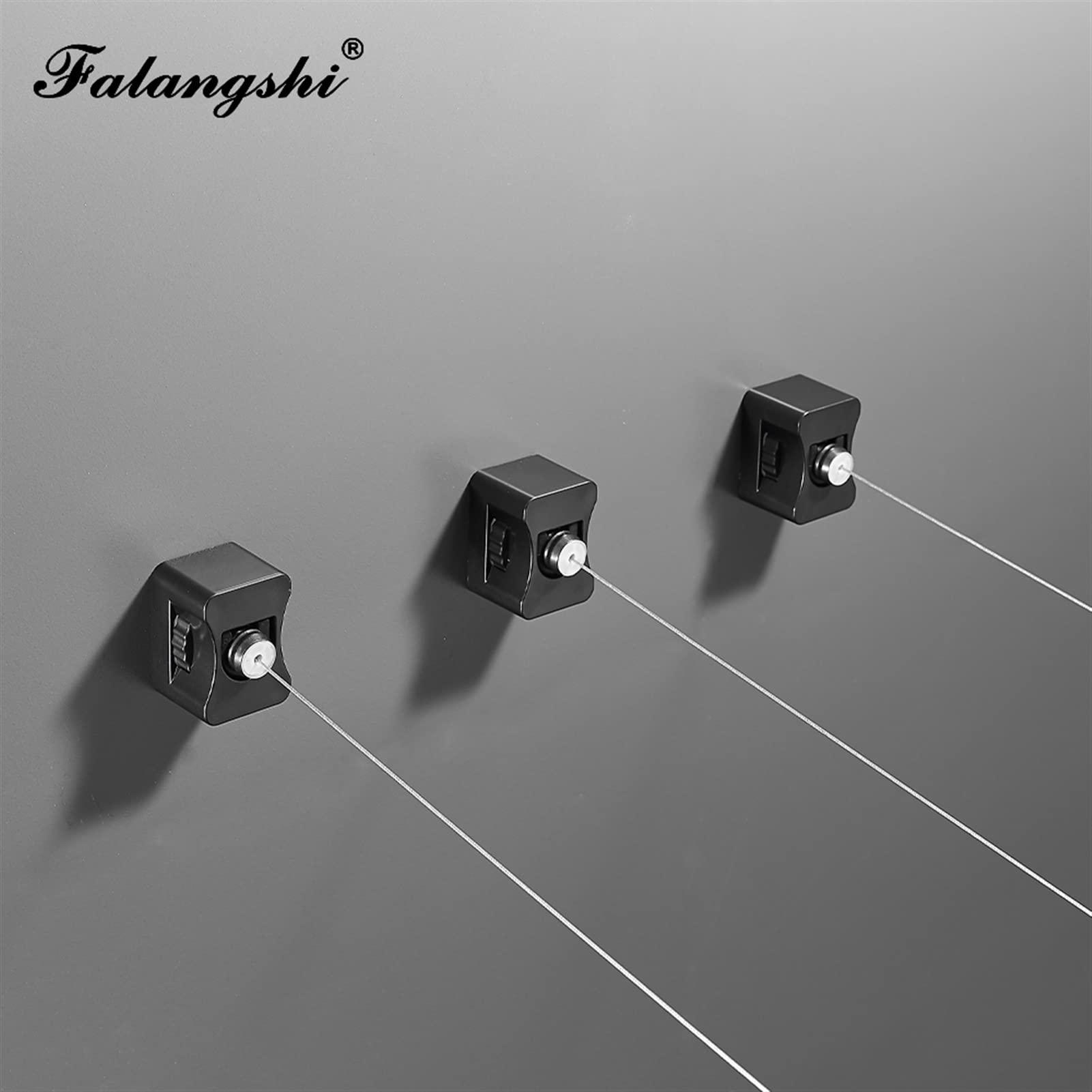 HONGYIFEI2021 ZLASS Collapsible Clothes Rack Clothes Line Dryer Bathroom Drying Rack Wire Rope 3 Lines Clothesline Rack Laundry Dryer Triple Layer Portable Clothes Rack (Color : Gold)