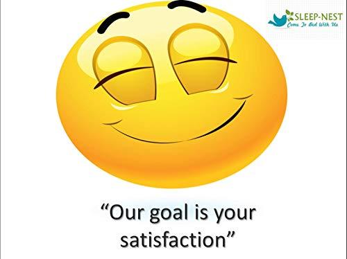 Sleep-Nest Sleep-Nest Hotel Quality 600 TC Natural Cotton Emperor Size 1-Pcs Split Corner Bed Skirt 18 Inch Drop Length Easy Fit, Wrinkle & Fade Resistant, Ivory Solid