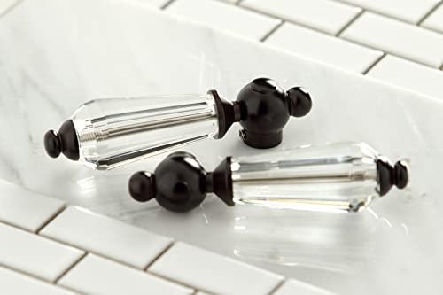 Kingston Brass Kingston Brass KS1995WLL Wilshire Widespread Bathroom Faucet, 8-1/2" in Spout Reach, Oil Rubbed Bronze