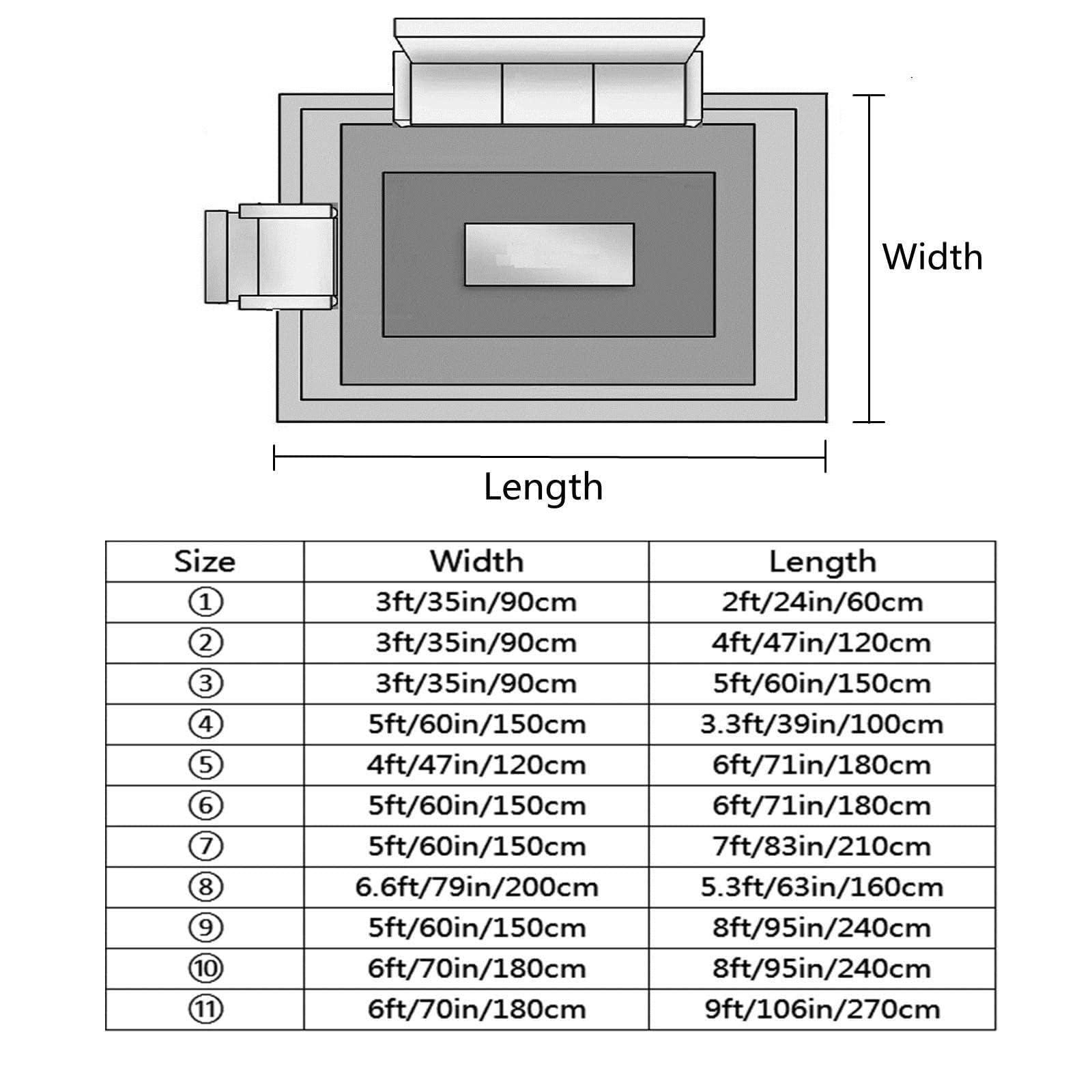 Aonige AONIGE Stylish Black White Textured Area Rugs, Modern Creative Zebra Stripe Print Carpet, Non-Slip Machine Washable Bedroom Rug for Living Room Girls Room Nursery, 3' x 5'