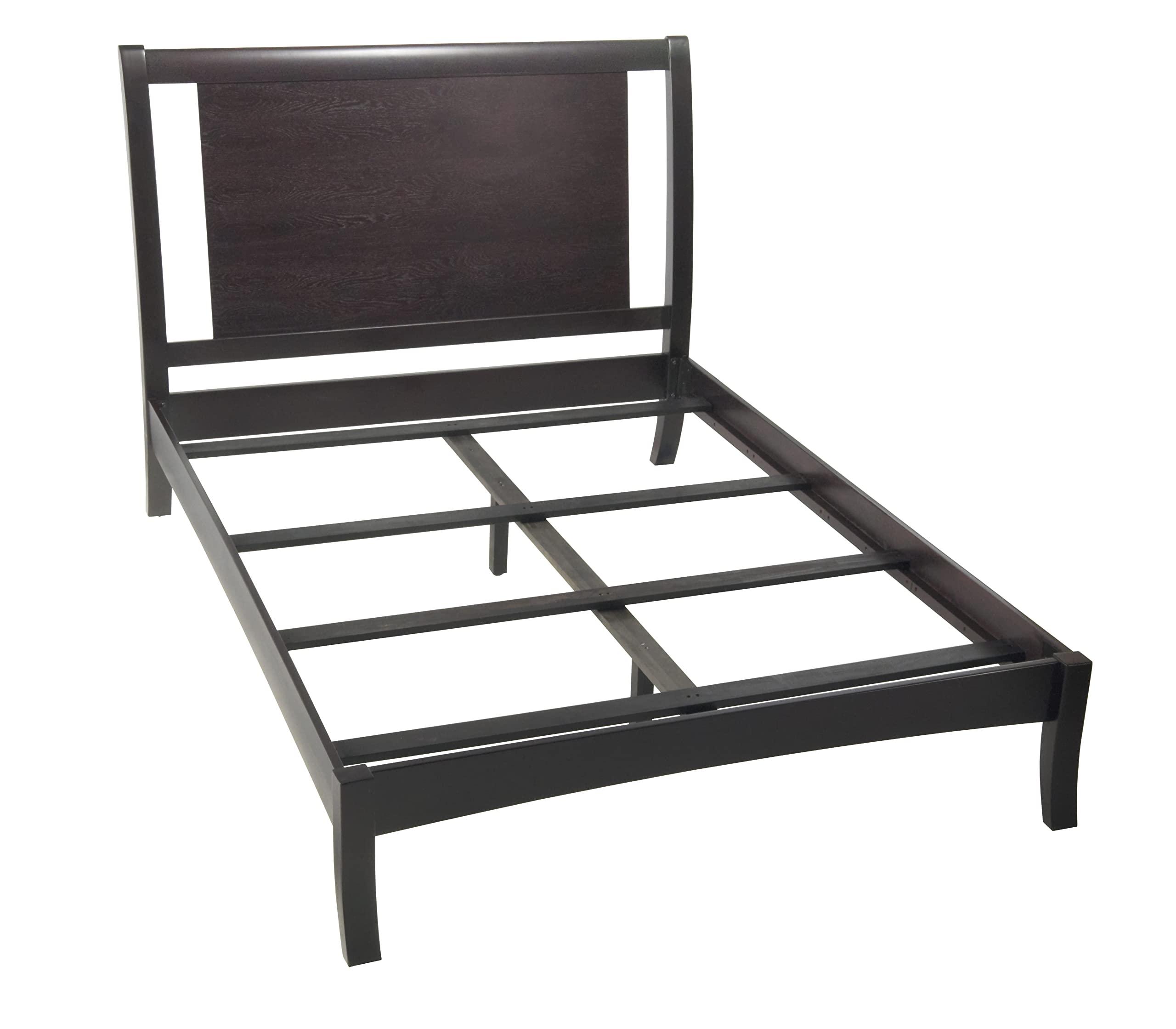 Modus Furniture Modus Furniture Solid-Wood Low-Profile Bed, Twin, Nevis - Espresso