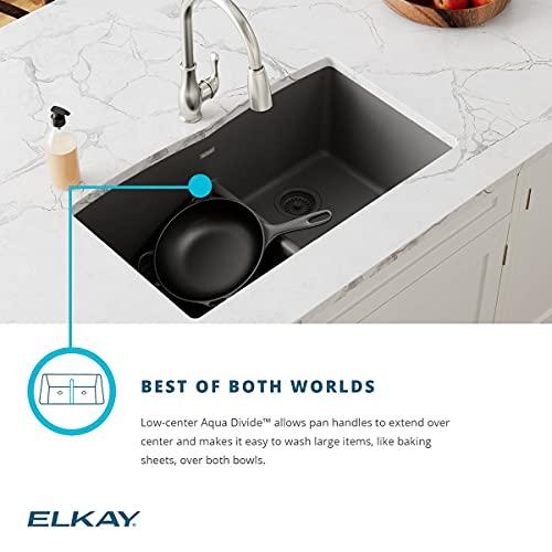 Elkay Elkay Quartz Classic ELGDULB3322MC0 Mocha Equal Double Bowl Undermount Sink