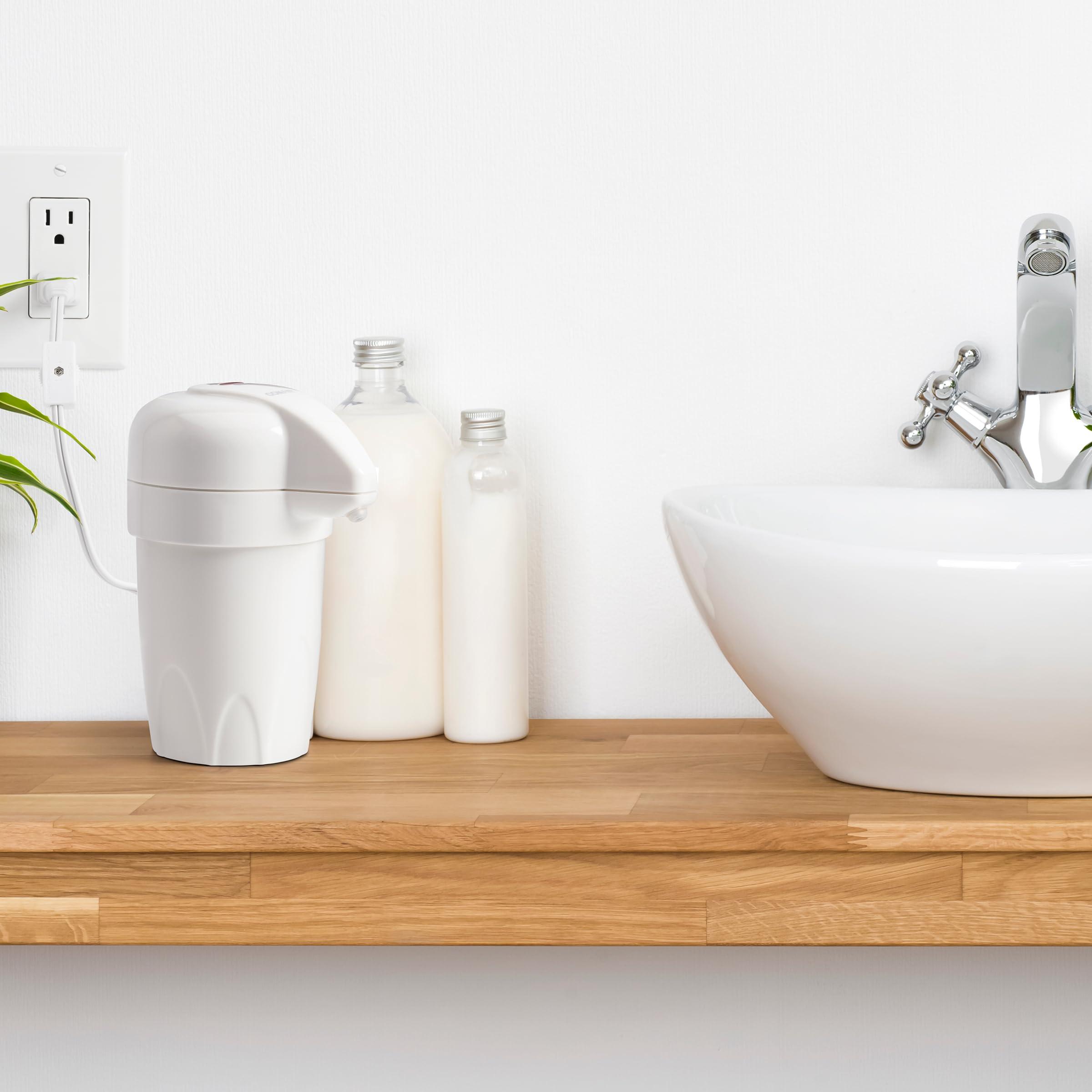 Conair True Glow by Conair Lotion Warmer - Heated Lotion Dispenser for Body and Hand Lotion - White