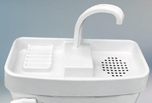 SinkTwice Sink Twice for toilet tanks measuring 15.25" - 16.8" (measured with lid off)