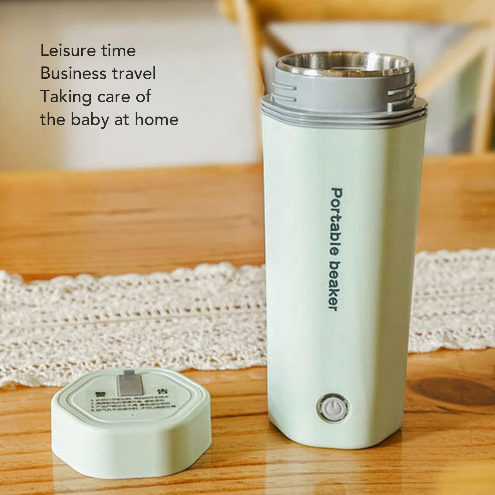 Pilipane Travel Electric Kettle, Small Portable Kettle, Small Hot Water Boiler Fast Boil and Auto Shut Off, Food Grade Stainless Steel Travel Kettle (110V, US Standard)