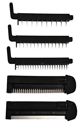 Omcan STAINLESS STEEL MANDOLINE WITH 5 INTERCHANGEABLE BLADES
