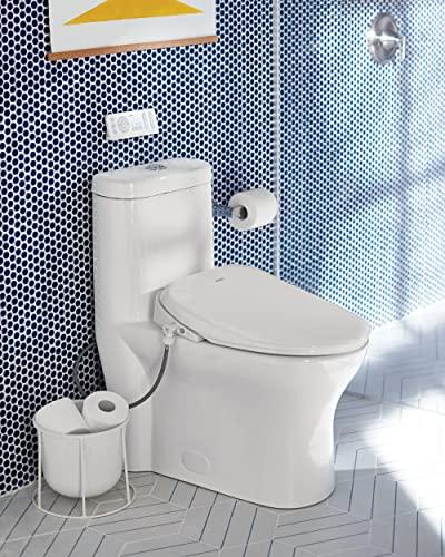 Moen Moen Genta LX Chrome Modern Wall Mount Pivoting Toilet Paper Holder, Modern Toilet Roll Holder for Bathroom, BH3808CH