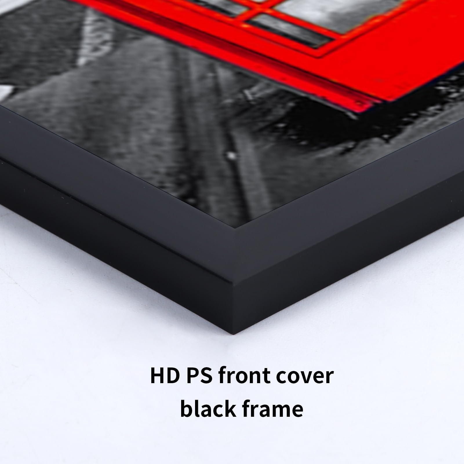 Lavezee Lavezee 14x18 Poster Frame Black Display 14 x 18 Inch Photo Picture Frame for Gallery Wall, 1 Pack