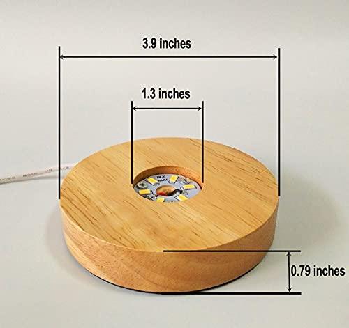 A&B Crystal Collection Personalized Custom 3D Holographic Photo Etched Engraved Inside The Crystal with Your Own Picture (Birthday, Wedding Gift, Memorial, Mother\'s Day, Valentine\'s, Christmas, Personalized) Small Rectangle (1.96\" x 3.14\" x 1.96\")