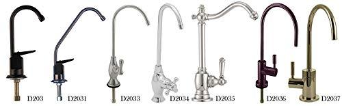 Westbrass Westbrass D2036-NL-20 11" Contemporary 1-Lever Handle Cold Water Dispenser Faucet, Stainless Steel