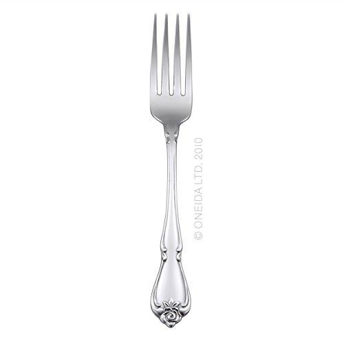 Oneida Oneida True Rose Dinner Forks, silver set of 4
