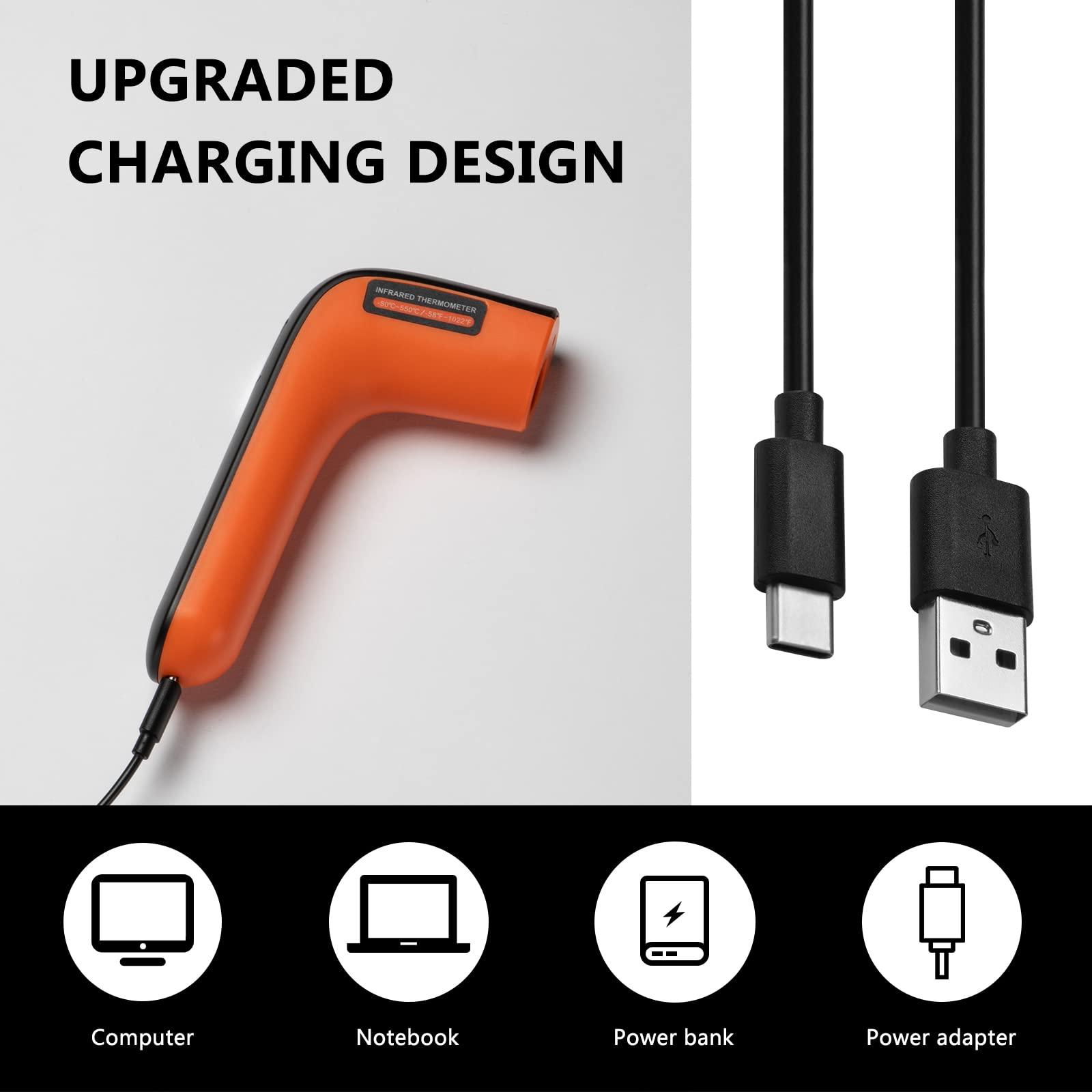 Inkbird Rechargeable IR thermometer and Instant Read Thermometer