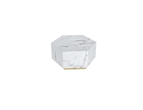 Neos Modern Furniture Neos Modern Furniture Coffee Table, White/Gray