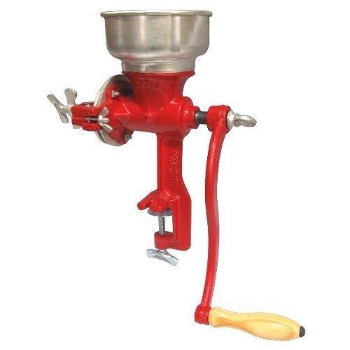 Estrella Cast Iron Manual Crank Corn Grain Grinder 14" Tall & 5" Hopper