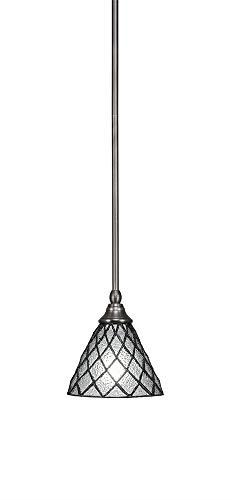 Toltec Lighting Toltec Lighting 1 Light Mini Pendant in Brushed Nickel (23-BN-9185)