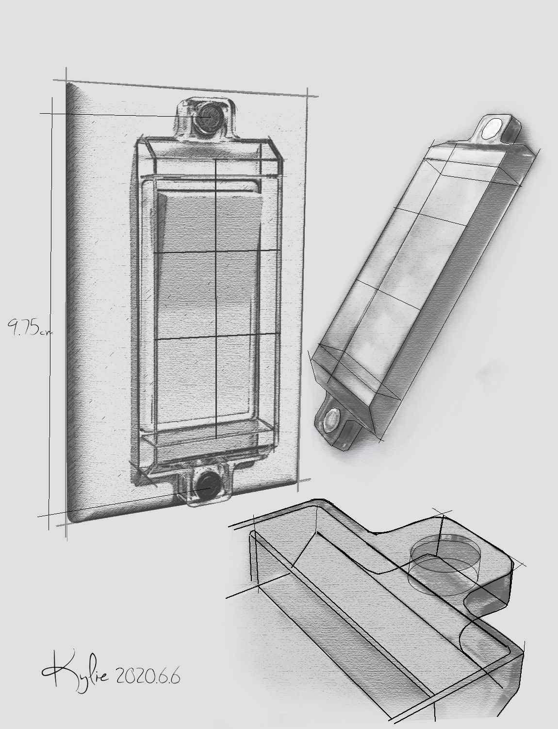 ILIVABLE Magnetic Light Switch Guards, ILIVABLE Light Switch and Outlet Cover for Flat Modern Switches, Not Child Proof (Clear, 2 Pack)