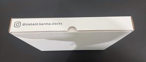 Instant Karma Clocks Instant Karma Clocks Wall Clock Carpenter Artist Masonry Plumber Mechanic Garage Tools, HDF Wood, 12inch