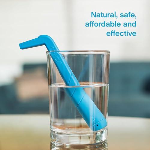 HICCAWAY HiccAway Hiccup Straw - Stops Hiccups Naturally & Fast - As Seen On Shark Tank - Clinically Proven Relief for All Ages, Children & Adults - Safe, Lightweight, & Reusable (HiccAway VERI PERI) 1 Pack