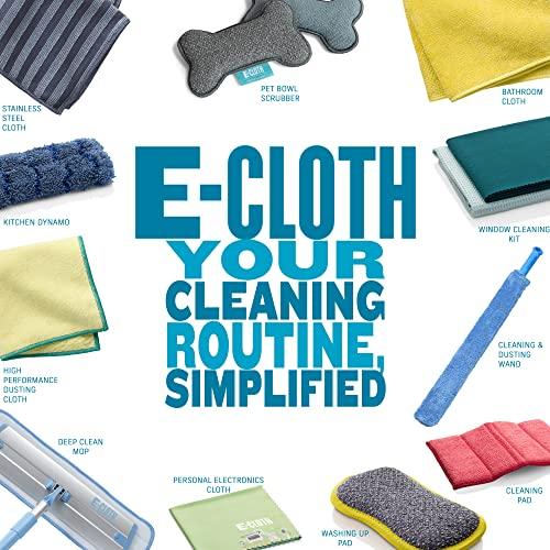 E-Cloth E-Cloth Microfiber Cleaning Cloth Shower Kit - Microfiber Cloths for Cleaning Bathrooms - Washable, Reuseable Cleaning Cloths with 100 Wash Guarantee - 1 Pack