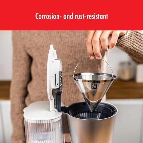ZWILLING ZWILLING Enfinigy Reusable Drip Coffee Filter, Durable Stainless Steel
