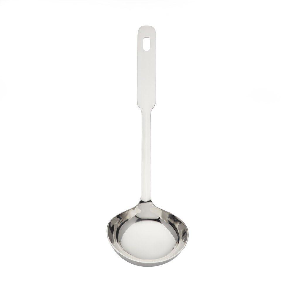 Amco Amco 11-Inch Everyday Utensil Set (5-Piece) - Stainless Steel & Heat Resistant, Hang Hole for Easy Storage - Dishwasher Safe - Ideal Kitchen Gadget for Restaurants or Home