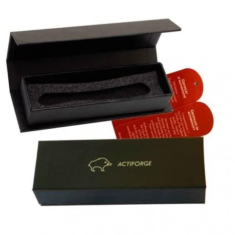 Laguiole Actiforge Le Thiers, olive wood handle with corkscrew - Direct from France