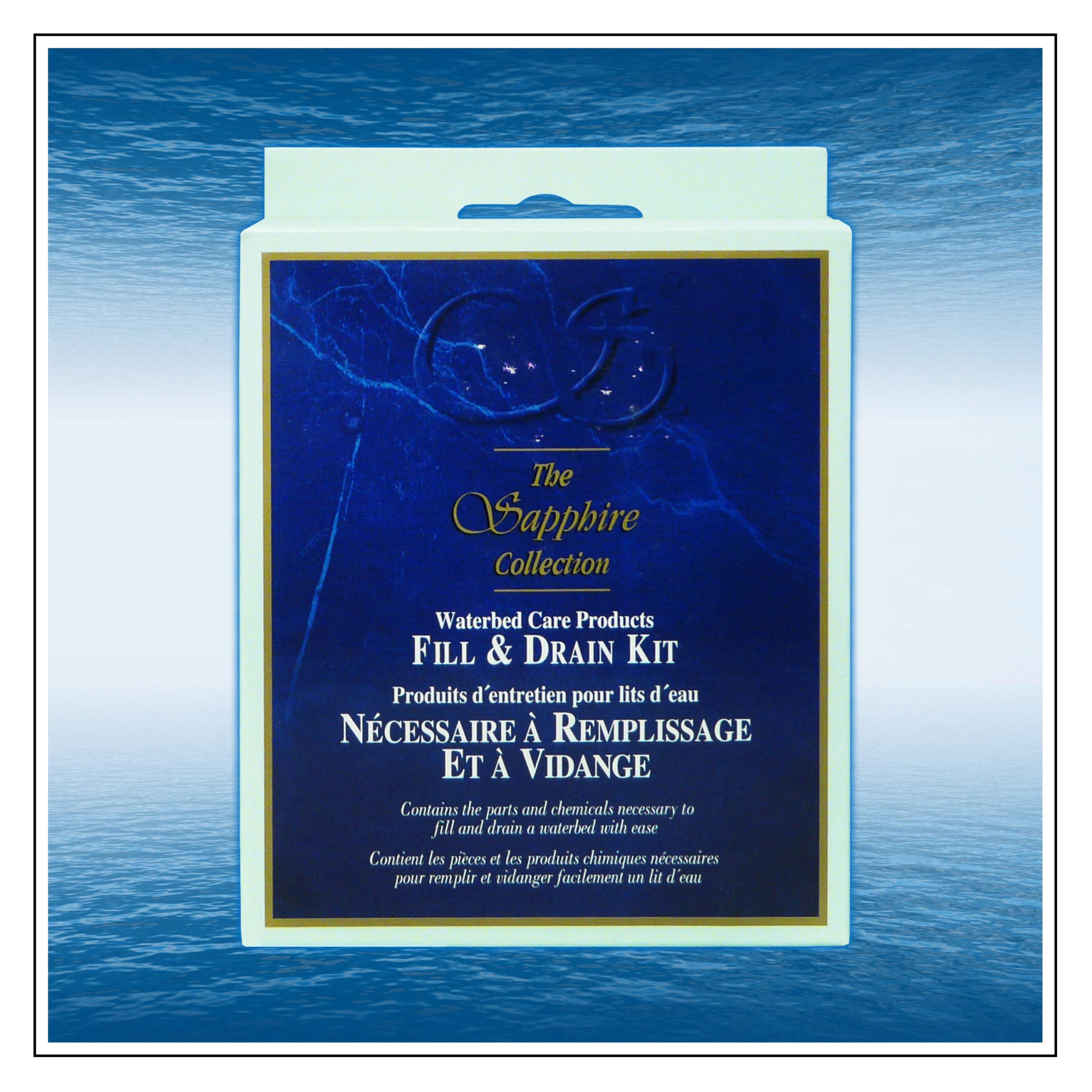 INNOMAX INNOMAX 98% WAVELESS WATERBED Mattress/Liner/Digital Heater/PAD/Fill Drain/Conditioner KIT for hardside (Wood Frame) waterbeds (California King 72x84 1G8P1)