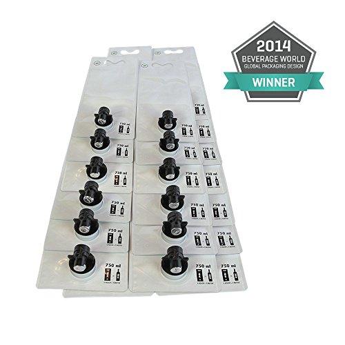 ASTRAPOUCH 750mL Wine Pouches (12 pack) [Eco-Friendly Wine Bottle Alternative] - Easily Bottle, Dispense & Store Your Wines - Perfect For Home Winemakers and Small Wineries to Sell in Your Tasting Room!