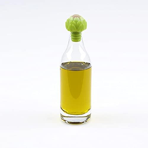 Charles Viancin Charles Viancin - Artichoke Silicone Bottle Stopper - Creates an Airtight Seal on Standard Bottles - BPA-Free, Food-Grade Silicone - Dishwasher Safe