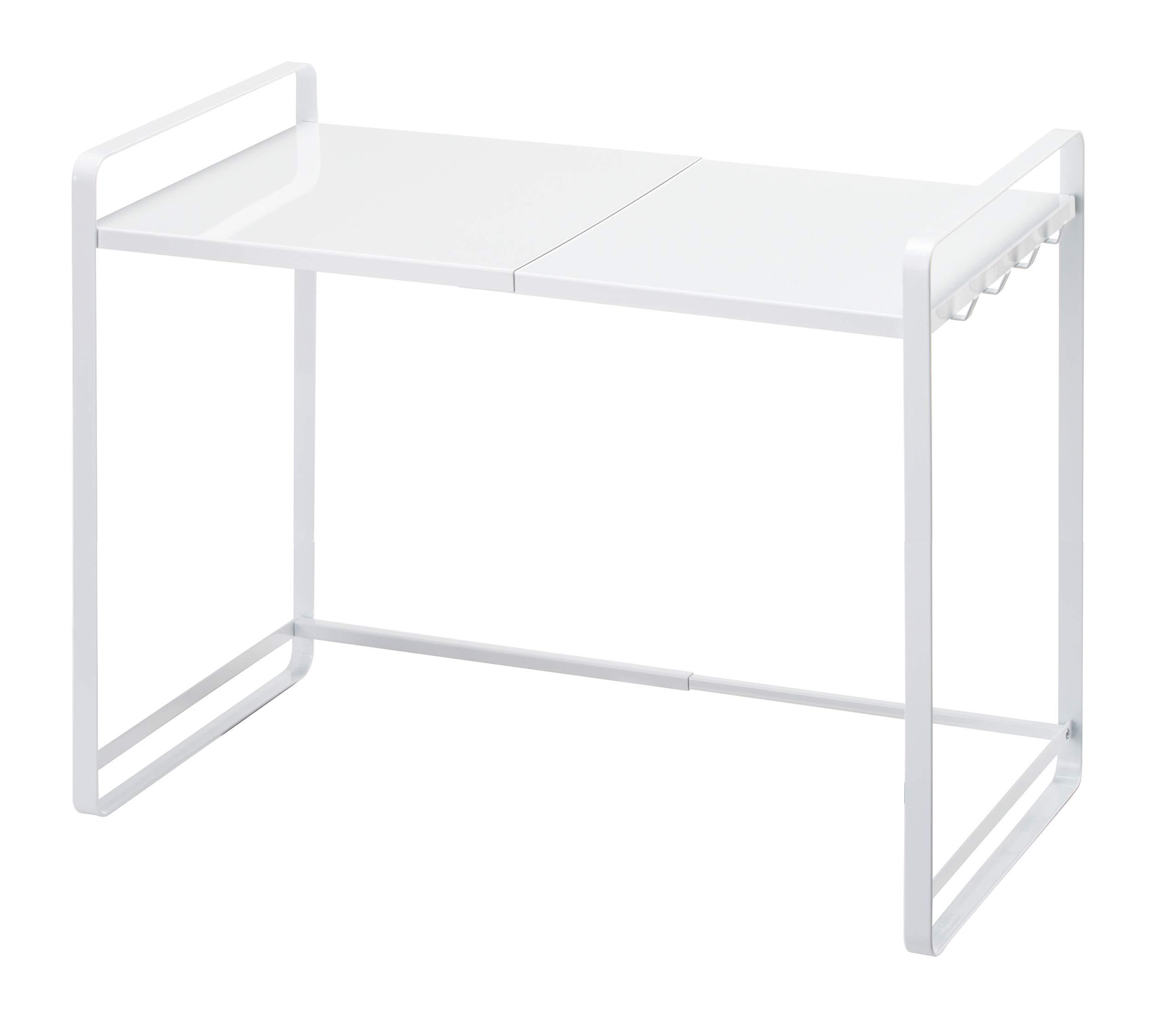 YAMAZAKI Yamazaki Home Expandable Kitchen Counter Organizer, Steel, Expandable