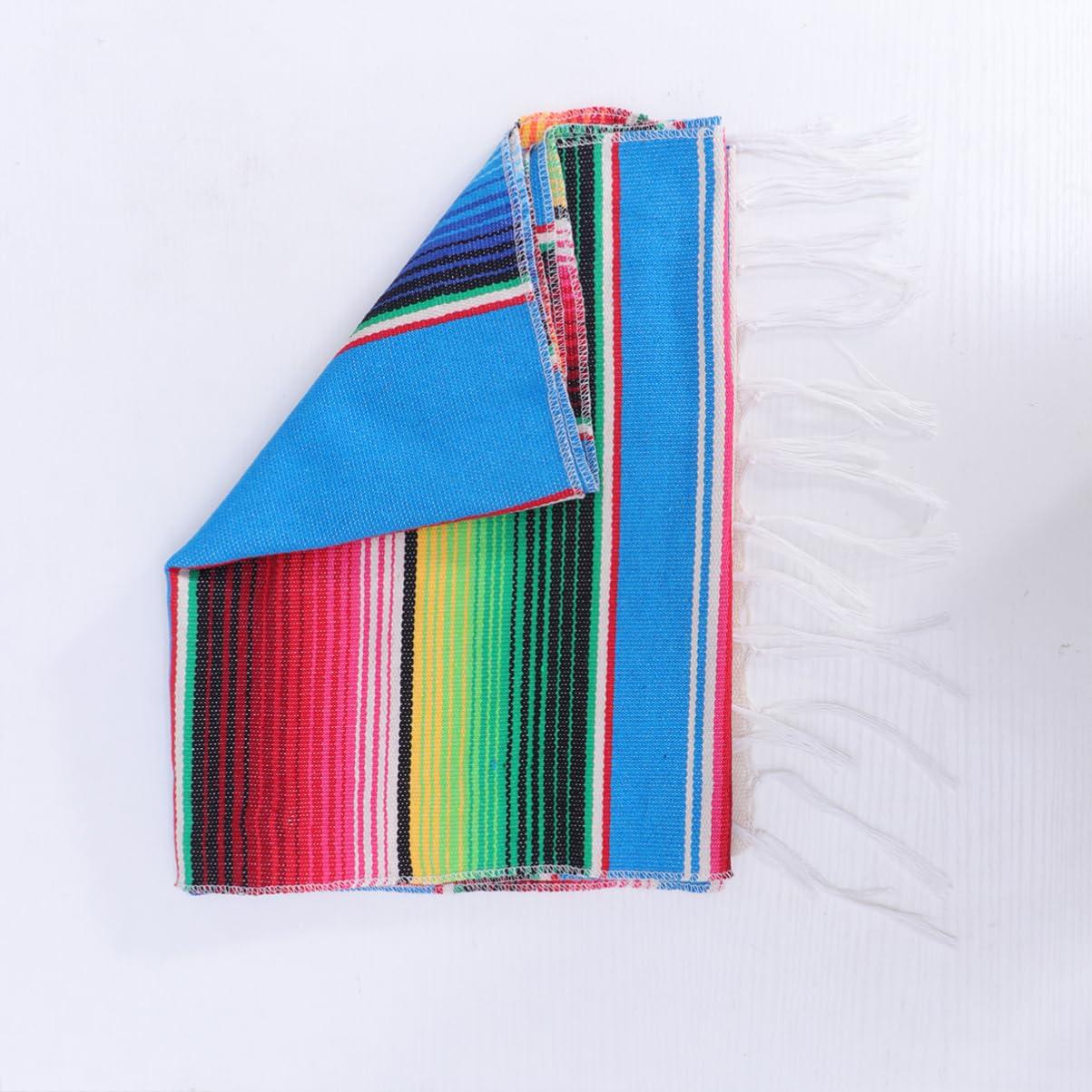 HAKIDZEL HAKIDZEL Mexican Table Decorations Dining Table Runner zarape Table Runners Custom Table Runner Outdoor Table Runner Serape Runner Mexican Blanket Table Runner Table Cloth Long Table Coffee