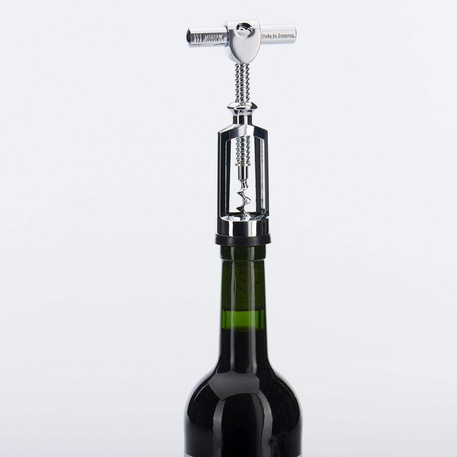 Westmark Monopol Corkscrew And Wine Opener With Cork Remover, Silver